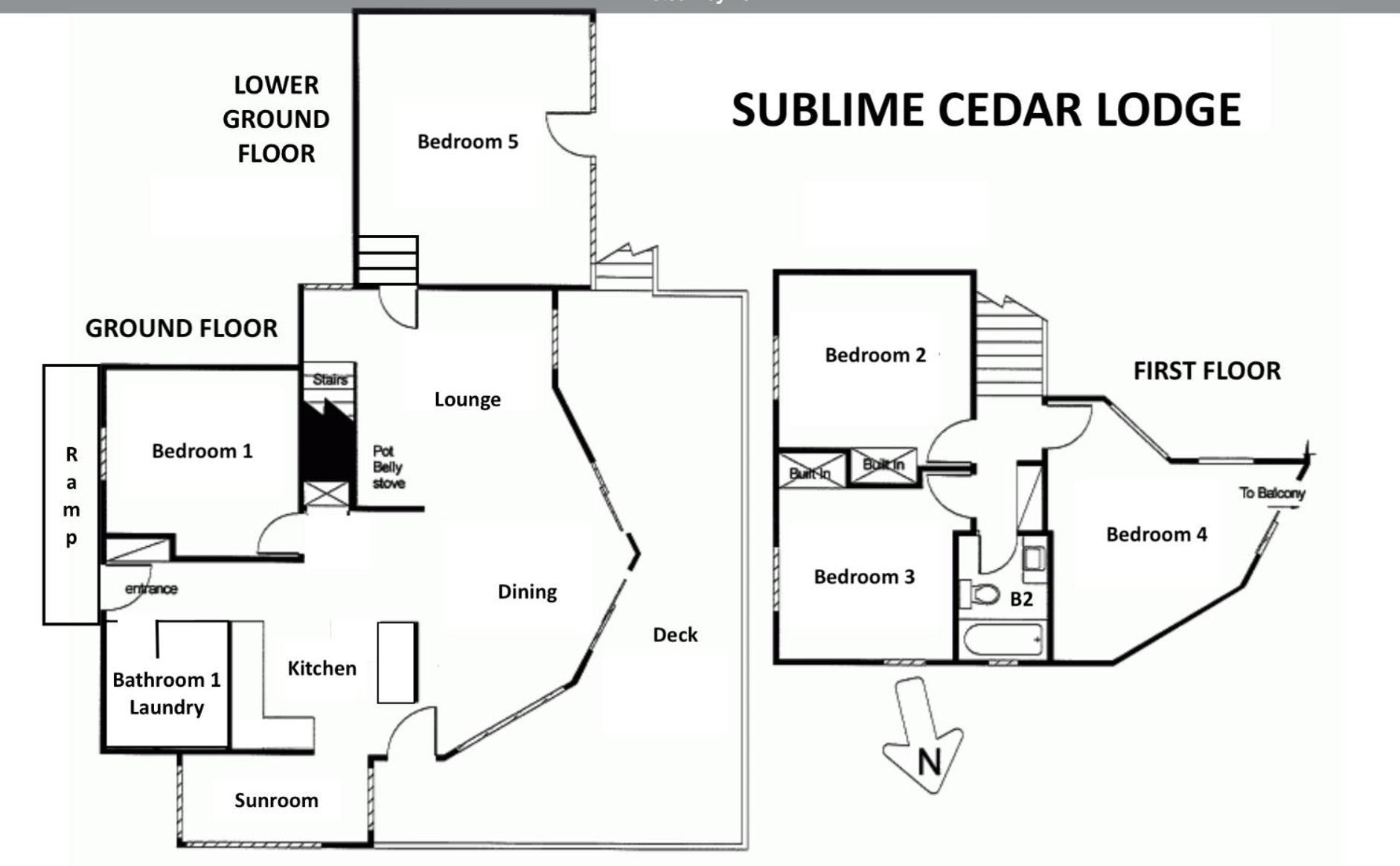 Sublime Cedar Lodge Leura Kültér fotó
